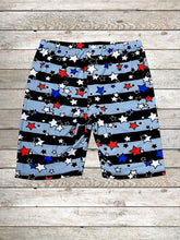 Load image into Gallery viewer, Buttery Soft Biker Shorts - Stars n’ Stripes
