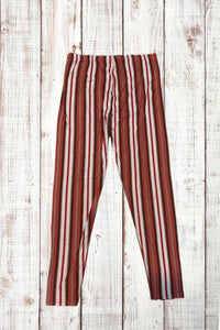 Buttery Soft Leggings - Retro Stripes