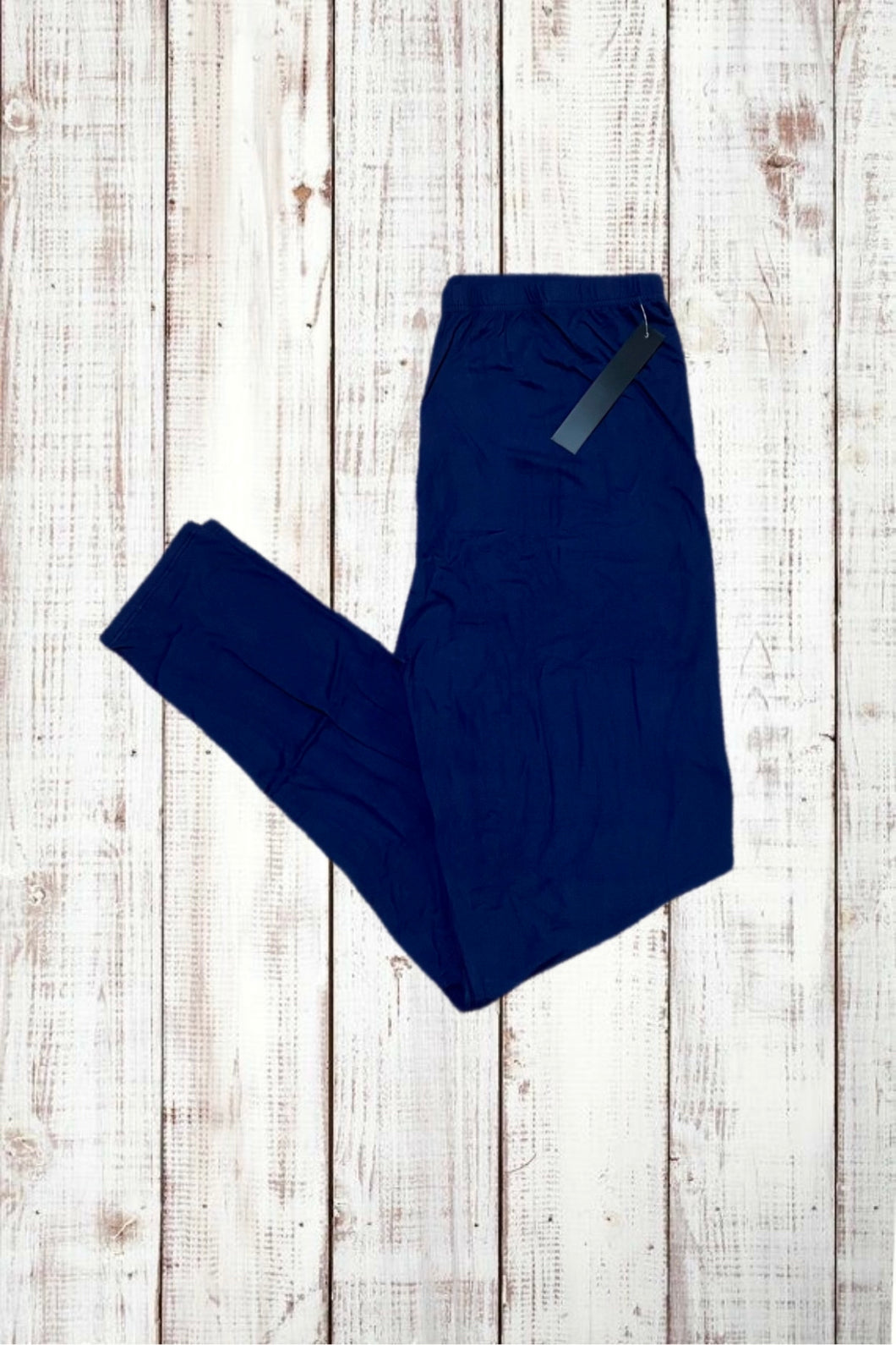 Buttery Soft Leggings - Solid Navy Blue