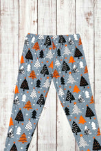 Load image into Gallery viewer, Buttery Soft Leggings - Christmas Trees on Gray
