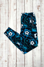 Load image into Gallery viewer, Buttery Soft Leggings - Soccer Print
