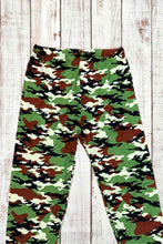 Load image into Gallery viewer, Buttery Soft Leggings - Lime Green Camo
