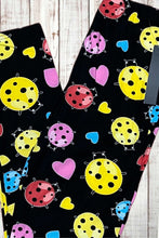 Load image into Gallery viewer, Buttery Soft Leggings - Lovely Ladybugs
