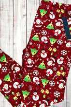 Load image into Gallery viewer, Buttery Soft Leggings - Rockin Around the Christmas Tree
