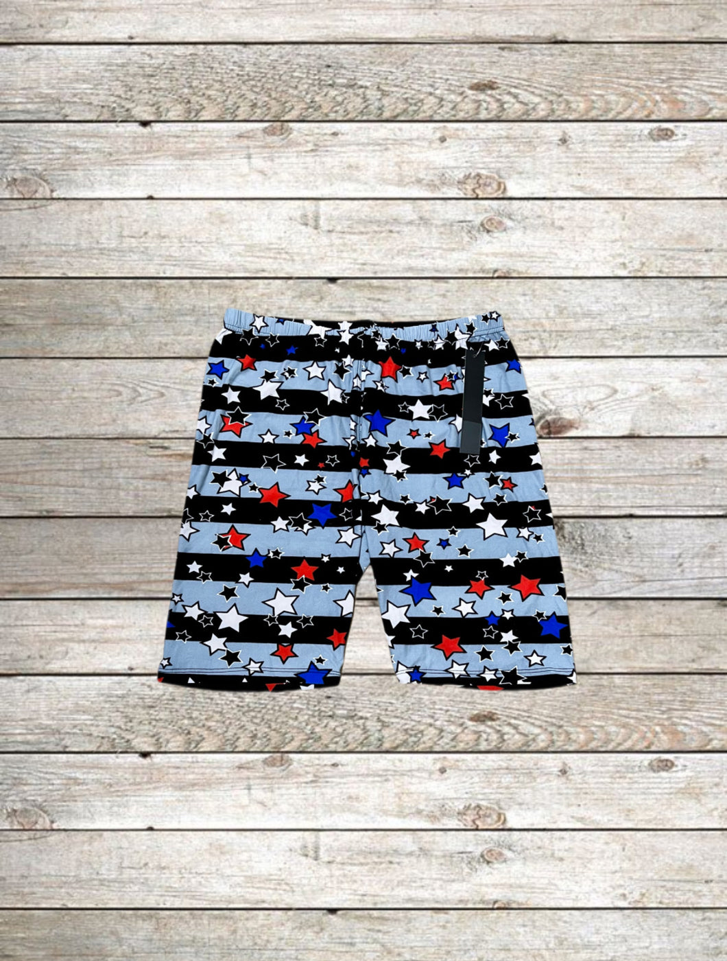 Buttery Soft Biker Shorts - Stars n’ Stripes