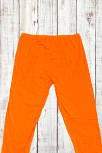 Buttery Soft Leggings - Solid Orange