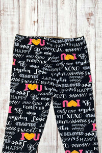 Buttery Soft Leggings - Love Language