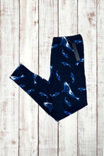 Load image into Gallery viewer, Buttery Soft Leggings - Orca Whale Print
