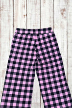 Load image into Gallery viewer, Buttery Soft Lounge Pants - Pink Checkerboard Plaid
