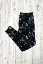 Load image into Gallery viewer, Buttery Soft Leggings - Brown &amp; Black Floral
