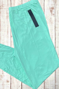 Buttery Soft Leggings - Solid Mint Green