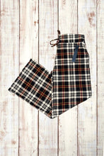 Load image into Gallery viewer, Buttery Soft Lounge Pants - Brown Plaid
