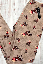 Load image into Gallery viewer, Buttery Soft Leggings - Run Run Rudolph
