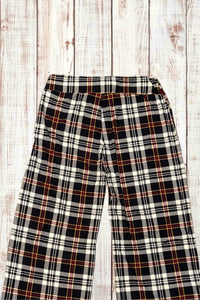 Buttery Soft Lounge Pants - Brown Plaid