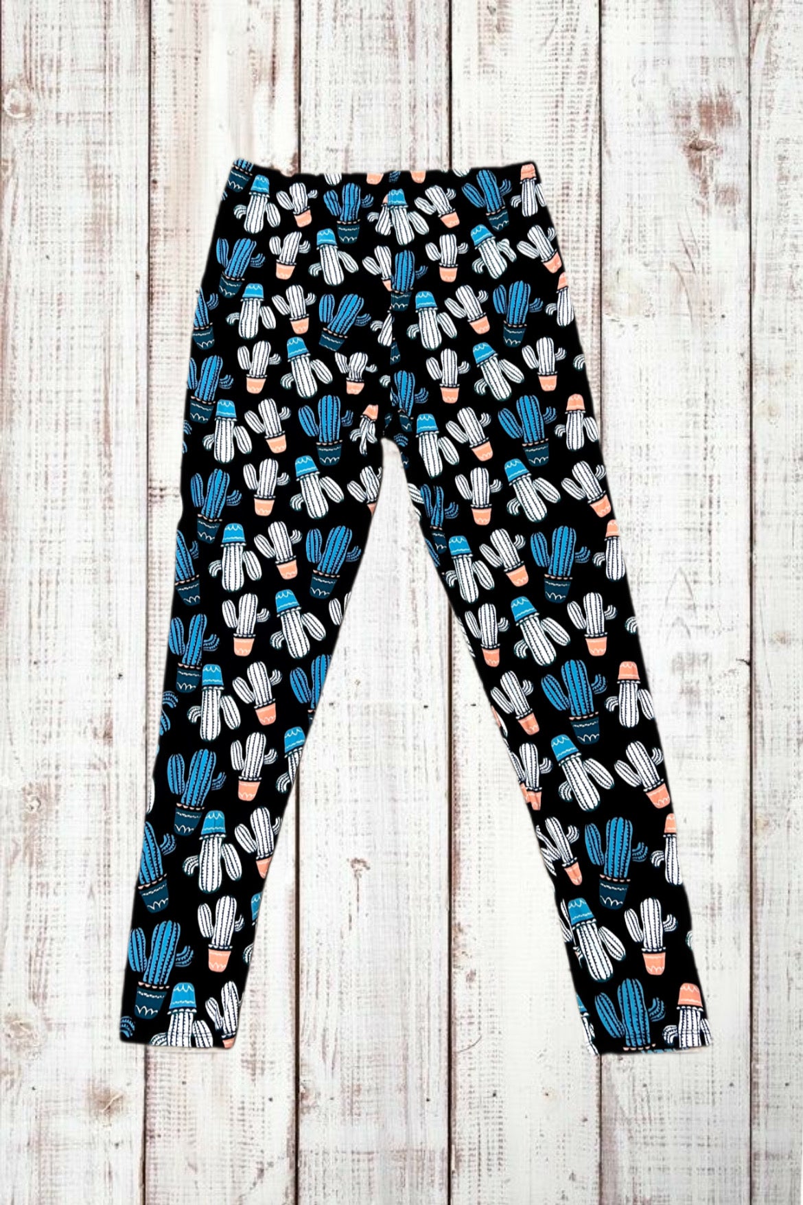 Buttery Soft Leggings - Cool as a Cactus