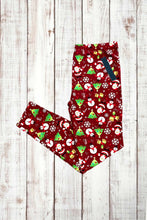 Load image into Gallery viewer, Buttery Soft Leggings - Rockin Around the Christmas Tree
