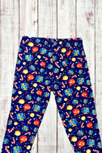 Load image into Gallery viewer, Buttery Soft Leggings - Blue Christmas
