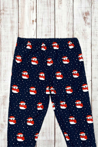 Buttery Soft Leggings - Christmas Penguins