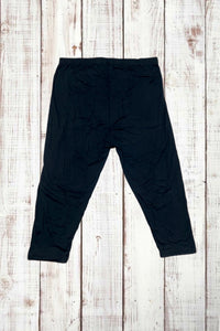 Buttery Soft Capri Leggings - Solid Black