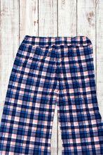 Load image into Gallery viewer, Buttery Soft Lounge Pants - Pink/Blue Plaid
