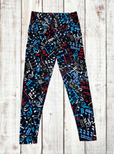 Load image into Gallery viewer, Buttery Soft Leggings -  Music Notes
