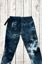 Load image into Gallery viewer, Buttery Soft Leggings - Tie Dye Navy Blue/Gray/Black
