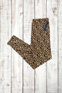 Buttery Soft Leggings - Let’s Get Wild Mini Cheetah Print