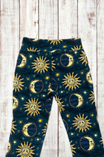 Load image into Gallery viewer, Buttery Soft Flared Leggings - Moon, Sun, Stars Oh My!
