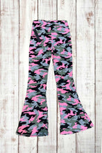 Load image into Gallery viewer, Buttery Soft Flared Leggings - Light Pink Camo
