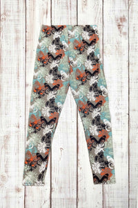 Buttery Soft Leggings - Beautiful Butterflies