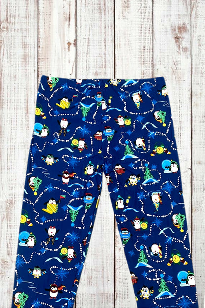 Buttery Soft Leggings - Winter Wonderland