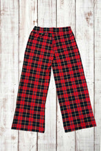 Load image into Gallery viewer, Buttery Soft Lounge Pants - Red/Black/Blue Plaid
