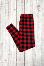 Load image into Gallery viewer, Buttery Soft Leggings - Classic Buffalo Plaid
