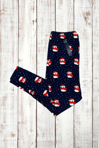 Buttery Soft Leggings - Christmas Penguins