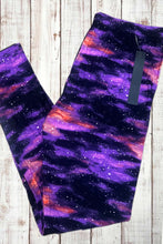 Load image into Gallery viewer, Buttery Soft Leggings - A Galaxy Far Away - Purple
