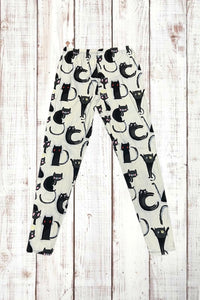 Buttery Soft Leggings - Here Kitty Kitty