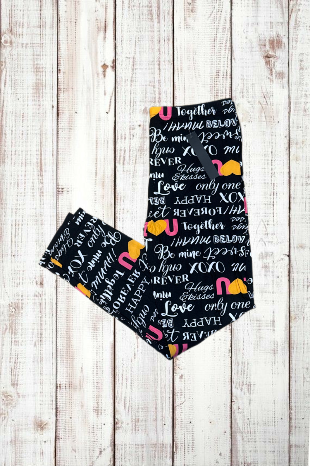 Buttery Soft Leggings - Love Language