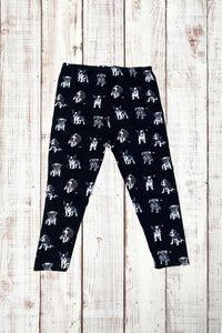 Buttery Soft Capri Leggings - Puppy Love