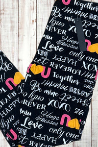 Buttery Soft Leggings - Love Language