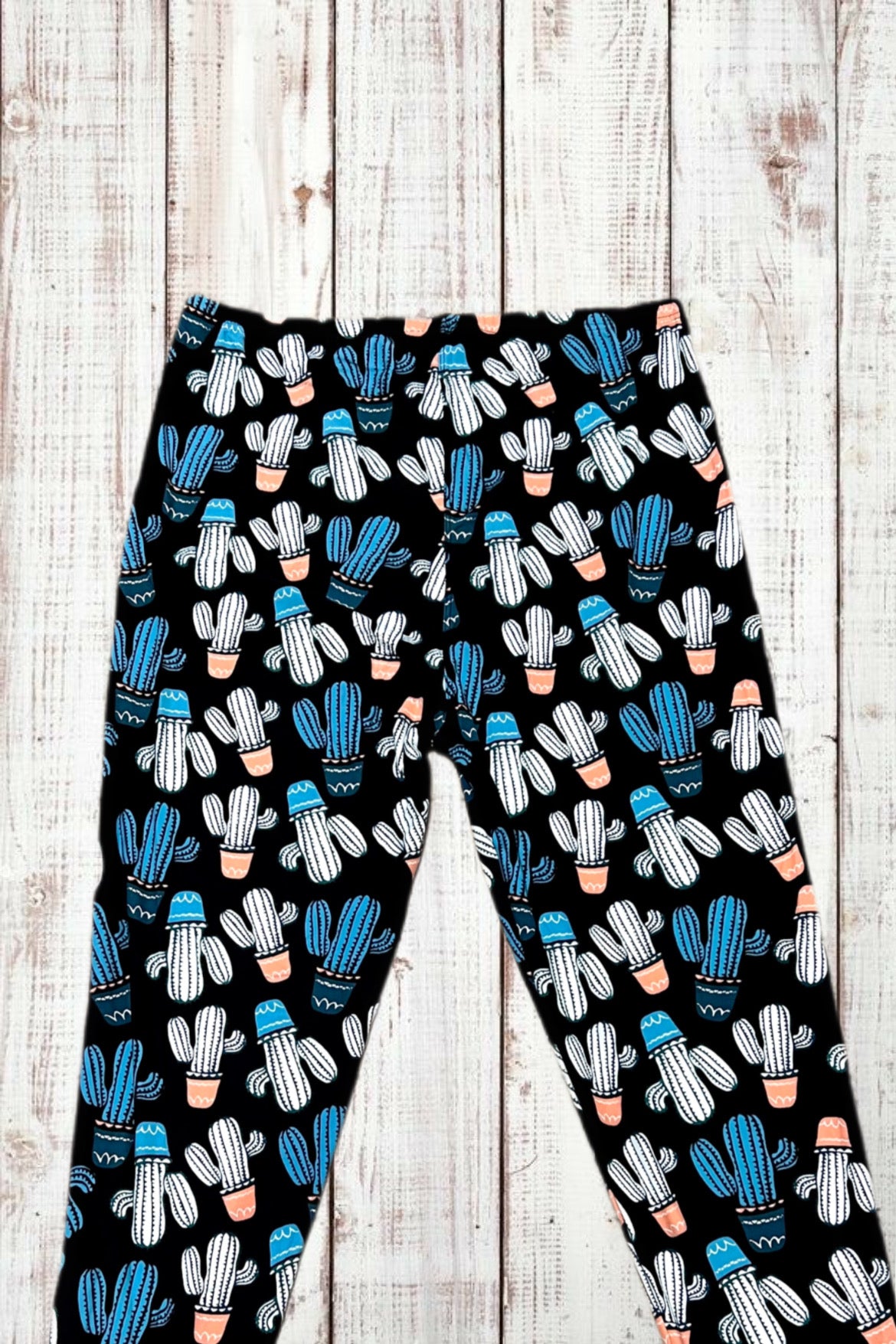 Buttery Soft Leggings - Cool as a Cactus