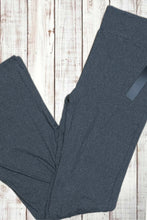 Load image into Gallery viewer, Buttery Soft Flared Leggings - Heather Charcoal Gray
