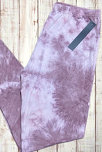 Load image into Gallery viewer, Buttery Soft Leggings - Tie Dye Mauve/Pink
