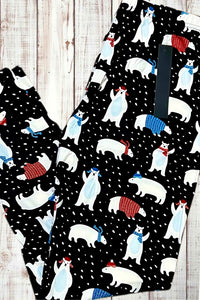 Buttery Soft Leggings - Holiday Polar Bears