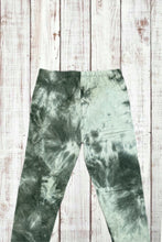 Load image into Gallery viewer, Buttery Soft Leggings - Tie Dye Olive Green
