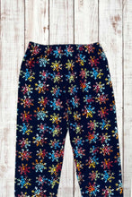 Load image into Gallery viewer, Buttery Soft Leggings - Rainbow Snowflakes
