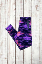 Load image into Gallery viewer, Buttery Soft Leggings - A Galaxy Far Away - Purple
