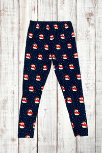 Buttery Soft Leggings - Christmas Penguins