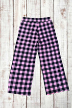 Load image into Gallery viewer, Buttery Soft Lounge Pants - Pink Checkerboard Plaid
