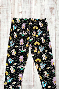 Buttery Soft Leggings - Critters & Campfires