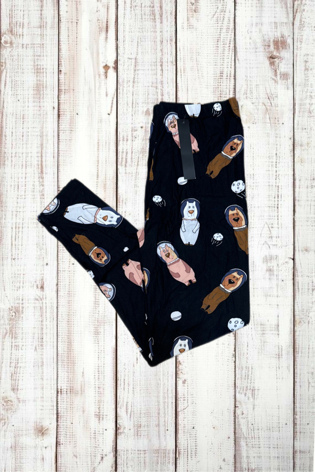 Buttery Soft Leggings - Space Bears